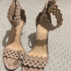 Jessica Simpson Nude Jezelle Women's Heels
